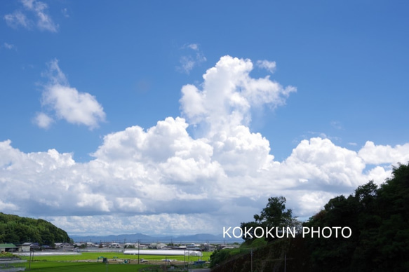 雲のある風景2「ポストカード５枚セット」 4枚目の画像