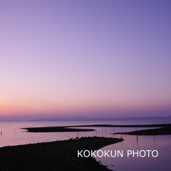 有明海の朝の風景5「ポストカード５枚セット」 3枚目の画像