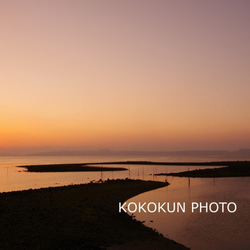 有明海の朝の風景6「ポストカード５枚セット」 3枚目の画像