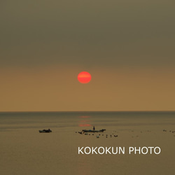 【有明海の朝の風景13「ポストカード５枚セット」 4枚目の画像