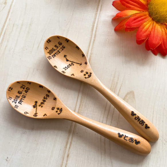 名前入り スプーン カトラリー お祝い プレゼント ハンドメイド