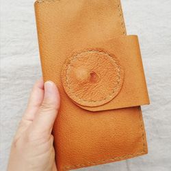 simple wallet　キャメル　ピッグスキン 3枚目の画像