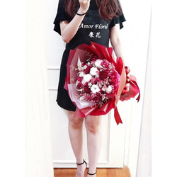 麋花Amor Floral- YES I DO乾燥大花束/求婚花束韓式花束生日花束 第2張的照片