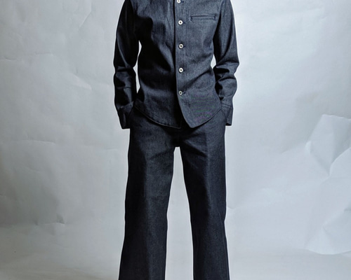 ⭐︎セットアップ⭐︎ ガーリッシュ ランタンデニムジャケット&グルカ