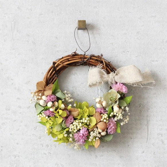 cradle（mini wreath) 1枚目の画像