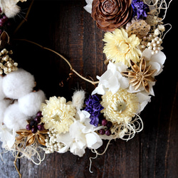 Christmas Wreath (white) 1枚目の画像