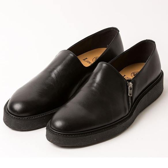 oilsteer slip-on/BLK/LIBERTAS【即納】 1枚目の画像