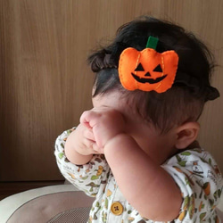 ハロウィンヘアバンドが作れるキット！赤ちゃん・子ども用衣装に♪手縫い・ミシンOK。届いてすぐに作れます！ 8枚目の画像