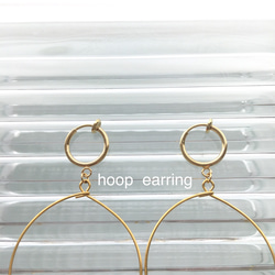 【earring】【SUS316L】repples-水面 5枚目の画像