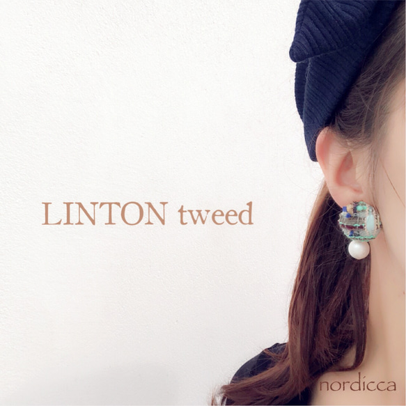 【pierce】new LINTON TWEED 2way 2枚目の画像