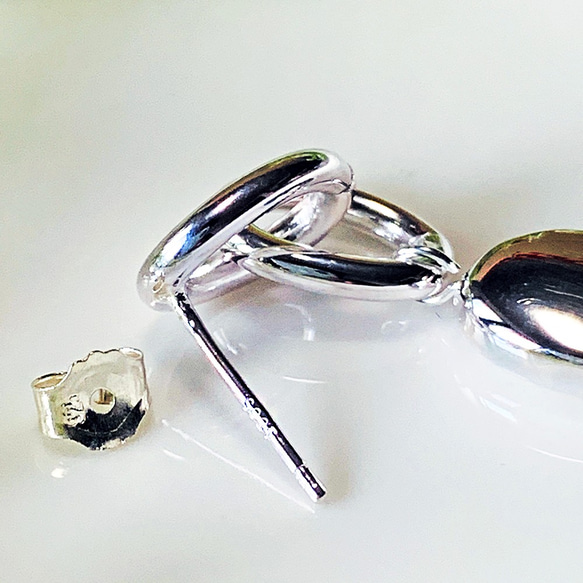 Silver925環鏈耳環【耳環可換】純銀SV925 第7張的照片