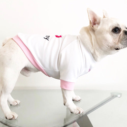 〈犬服〉Ｔシャツ＊ｉ❤︎ｍｏｍｍｙver＊ 5枚目の画像