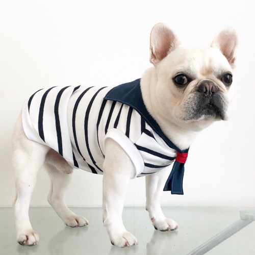 犬服〉マリンセーラータンクトップ ペット服・アクセサリー 犬服