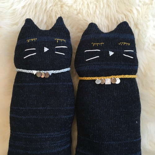 ねこ　ぬいぐるみ　ネコ　モヘア　ハンドメイド ハンドメイド】しろねこぬいぐるみ - YouTube