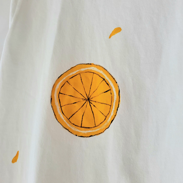 「レモン -lemon-」ペイントTシャツ 4枚目の画像