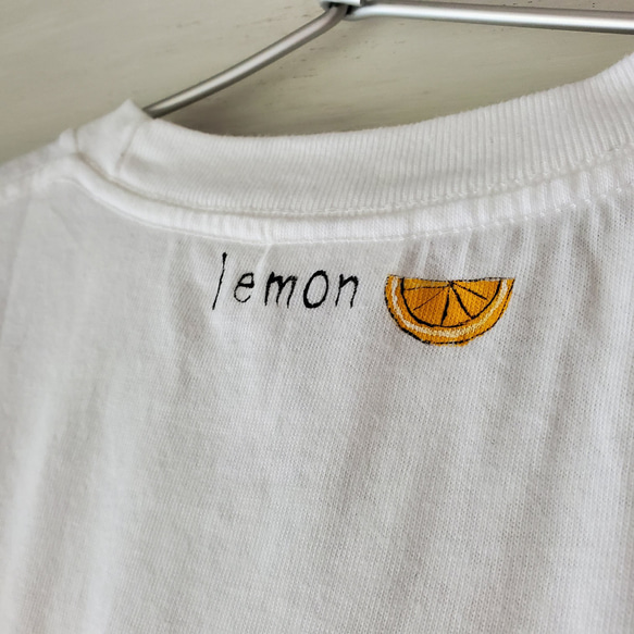 「レモン -lemon-」ペイントTシャツ 6枚目の画像