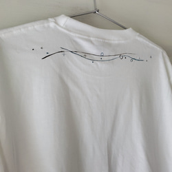「夕凪 -calm sea-」ペイントTシャツ 5枚目の画像
