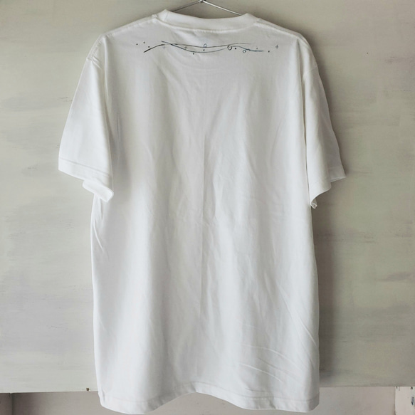 「夕凪 -calm sea-」ペイントTシャツ 7枚目の画像