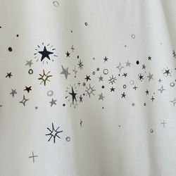 「キラキラ -sparkling star-」ペイントTシャツ 4枚目の画像