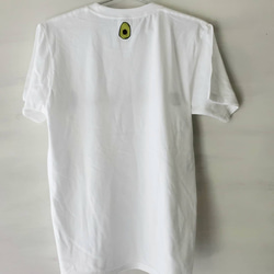 「アボカド」キッズペイントTシャツ 4枚目の画像