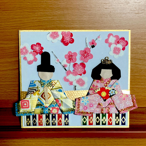 お雛様の色紙 その他アート さぁちゃん 通販 10939755|Creema お雛様の色紙 その他アート さぁちゃん 通販 10939755|Creema
