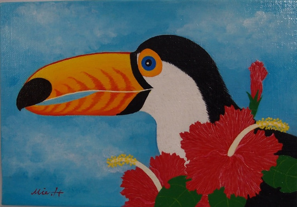 Tucano e hibisco Ⅰ 2枚目の画像