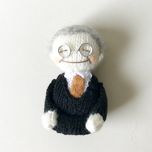 敬老の日に♡おじいちゃんおばあちゃんドールあみぐるみ あみぐるみ