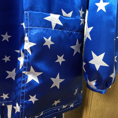 巣ごもりパーティパジャマ(青と白の星模様とストライプ) その他