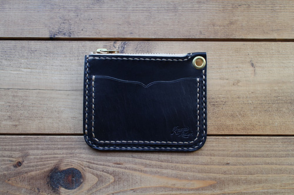 "Westerner" Coin Purse コインケース Black 1枚目の画像