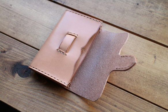 "Westerner" Card Case カードケース Natural 2枚目の画像