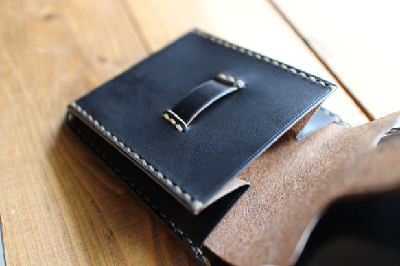 "Westerner" Short Wallet ショートウォレット Black 3枚目の画像