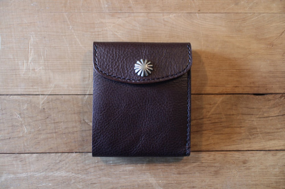 "Heritage" Short Wallet ショートウォレット Brown 1枚目の画像