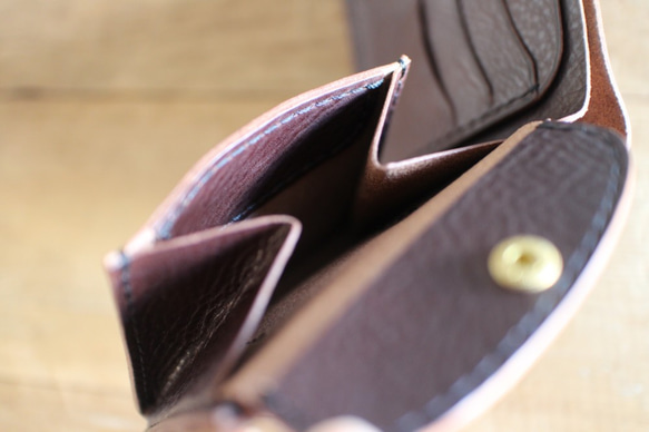 "Heritage" Short Wallet ショートウォレット Brown 4枚目の画像