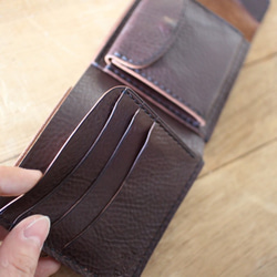 "Heritage" Short Wallet ショートウォレット Brown 5枚目の画像