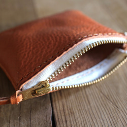 "Heritage" Coin Purse コインケース  Camel 2枚目の画像