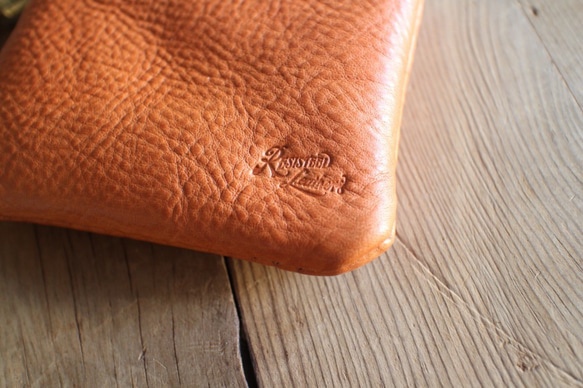 "Heritage" Coin Purse コインケース  Camel 5枚目の画像