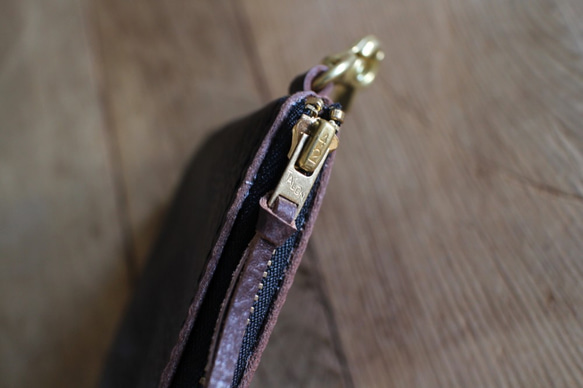 "Heritage" Coin Purse コインケース  Brown 3枚目の画像