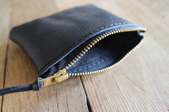 "Heritage" Coin Purse コインケース  Black 2枚目の画像