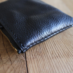 "Heritage" Coin Purse コインケース  Black 4枚目の画像