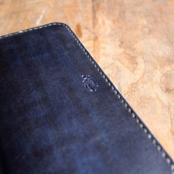 "INDIGO" Round Zip Long Wallet ラウンドファスナーロングウォレット 7枚目の画像