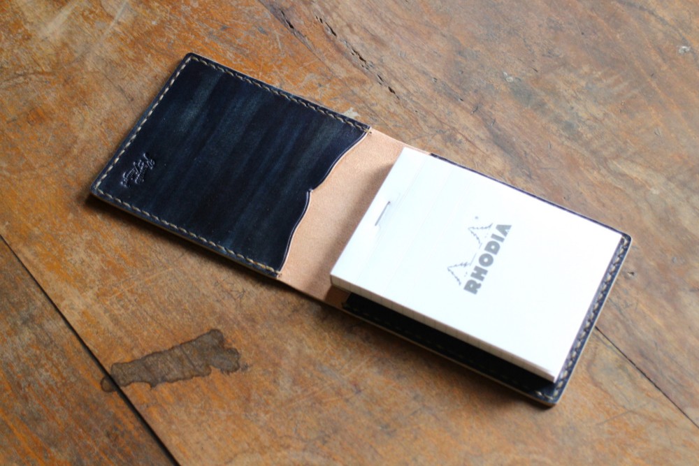 "INDIGO" RHODIA Case マルチメモ帳ケース カードケース