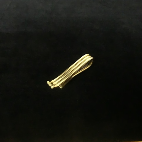 每個黃銅領帶別針都是手工製作的！禮物/禮物 第2張的照片
