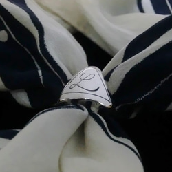 銀色圍巾，頭巾戒指幸運馬蹄鐵禮物/禮物 第1張的照片