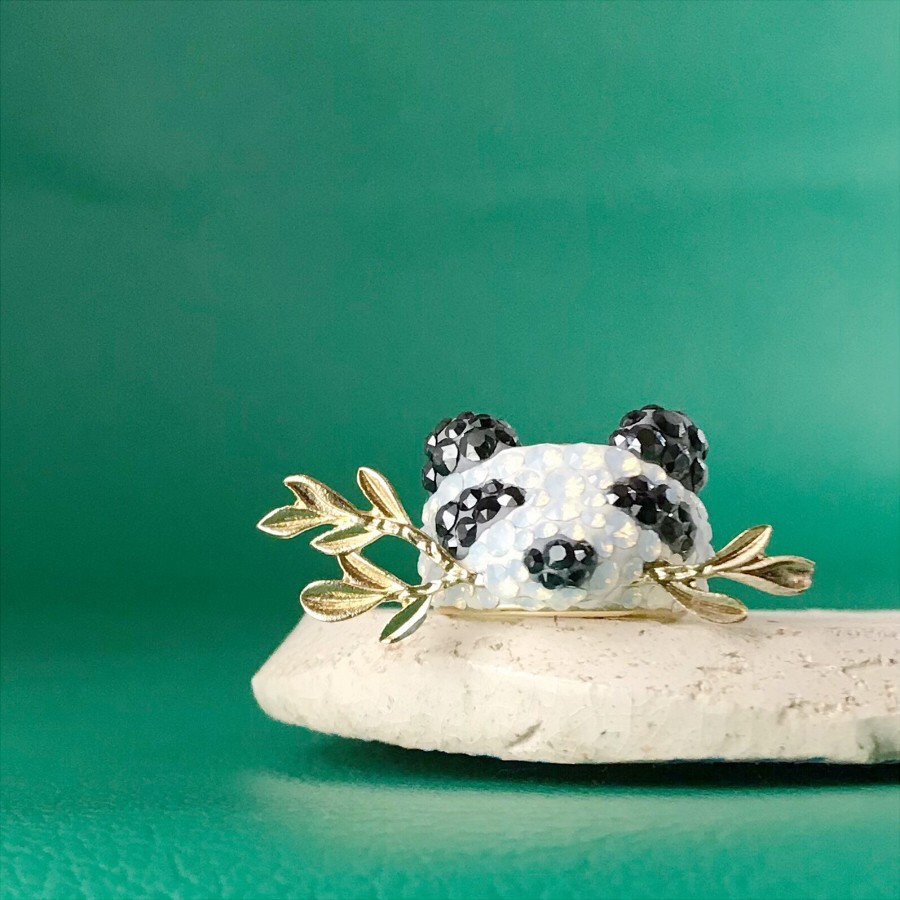 スワロフスキー　パンダ スワロフスキー置物・アクセサリー専門店 ☆プラネタリウム☆