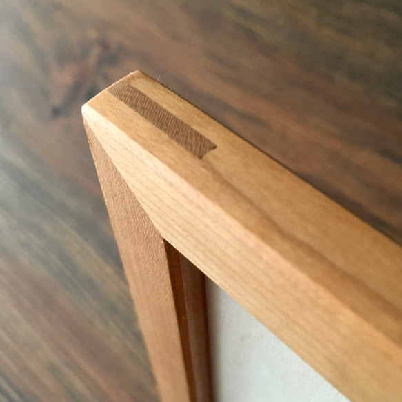 L判　写真立て　菊　チェリー 5枚目の画像