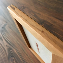 L判　写真立て　菊　チェリー 6枚目の画像