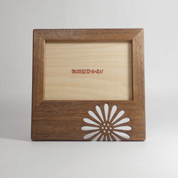 L判　写真立て　デージー　ウォールナット 10枚目の画像