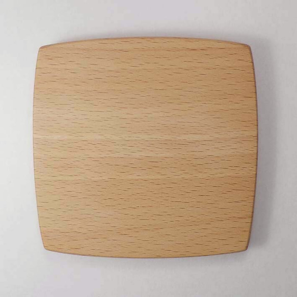 コースター　ホワイトビーチ　天然木一枚板無垢材 3枚目の画像