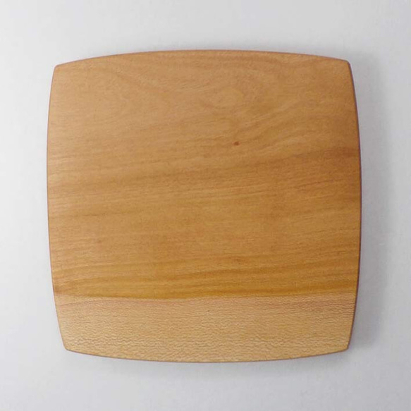コースター　国産 山桜（やまざくら）　天然木一枚板無垢材 3枚目の画像
