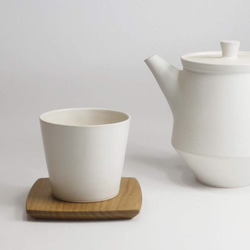 コースター　国産 朴（ほお）　天然木一枚板無垢材 1枚目の画像